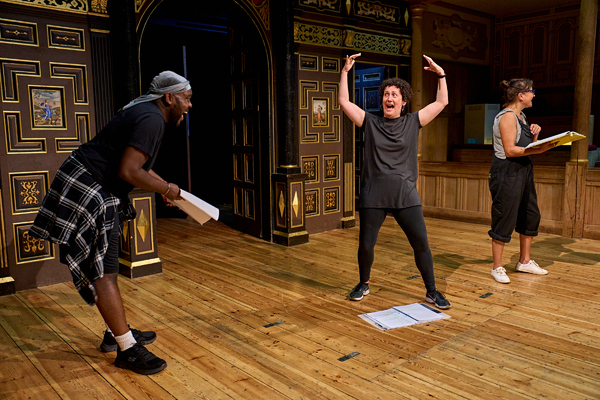 Photos: First Look at Rehearsal For MIDSUMMER MECHANICALS at Shakespeare's Globe Image