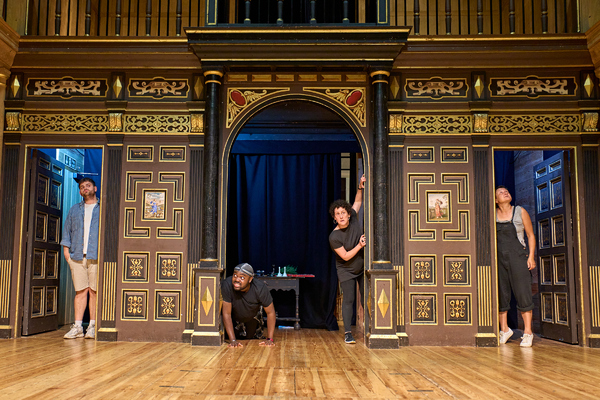 Photos: First Look at Rehearsal For MIDSUMMER MECHANICALS at Shakespeare's Globe Image