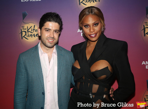 Beejan Land and Laverne Cox Photo