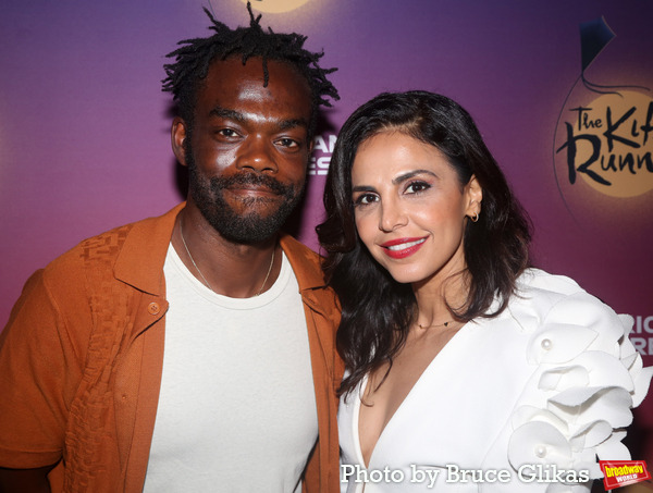 William Jackson Harper and Azita Ghanizada Photo