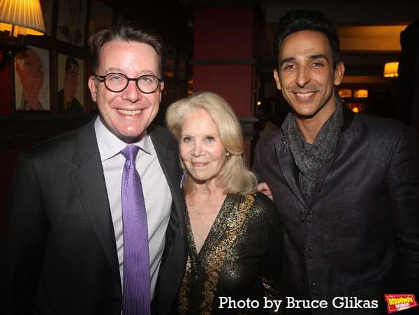 Playwright Matthew Spangler, Daryl Roth and Amir Arison Photo