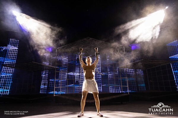 David Archuleta as Joseph at Tuacahn Amphitheatre Photo