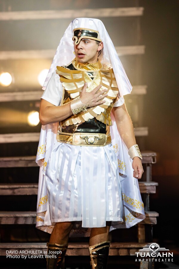 David Archuleta as Joseph at Tuacahn Amphitheatre Photo