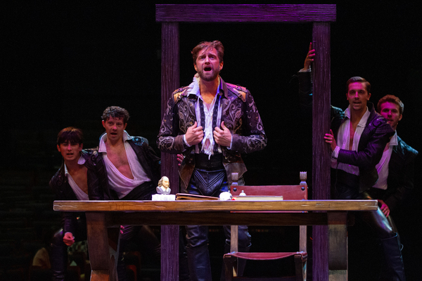 Photo Exclusive: First Look at Ben Fankhauser, Jackie Burns, and More In SOMETHING ROTTEN! At Broadway at Music Circus Image