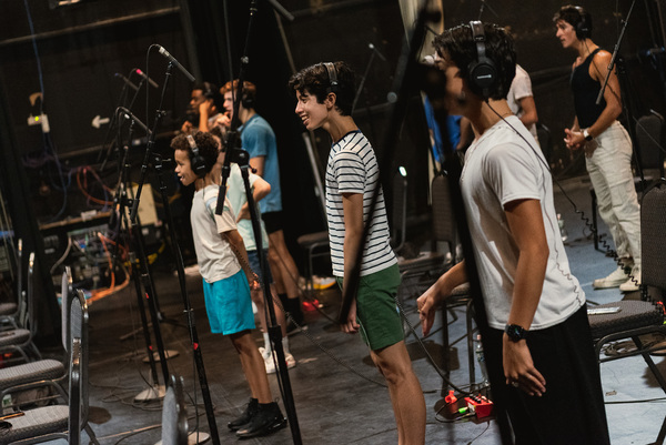Photos: THE MUSIC MAN to Release New Broadway Cast Recording - Get a First Look at the Recording Session Image