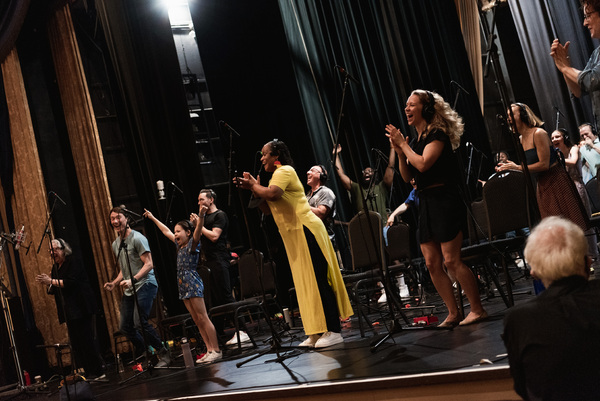 Photos: THE MUSIC MAN to Release New Broadway Cast Recording - Get a First Look at the Recording Session Image