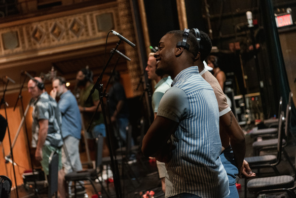 Photos: THE MUSIC MAN to Release New Broadway Cast Recording - Get a First Look at the Recording Session Image