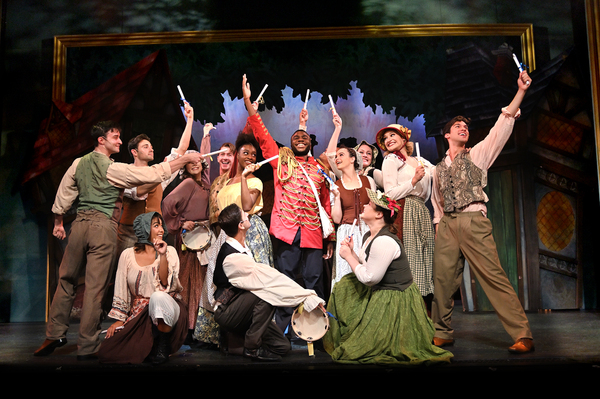 Nigel Richards and the cast of ‘Rodgers + Hammerstein’s Cinderella” at Theatre  Photo
