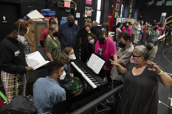 Photos: See Ato Blankson-Wood, Rebecca Naomi Jones & More in Rehearsal for Free Shakespeare in the Park's AS YOU LIKE IT 