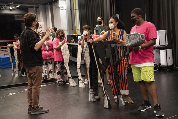 Photos: See Ato Blankson-Wood, Rebecca Naomi Jones & More in Rehearsal for Free Shakespeare in the Park's AS YOU LIKE IT  Image