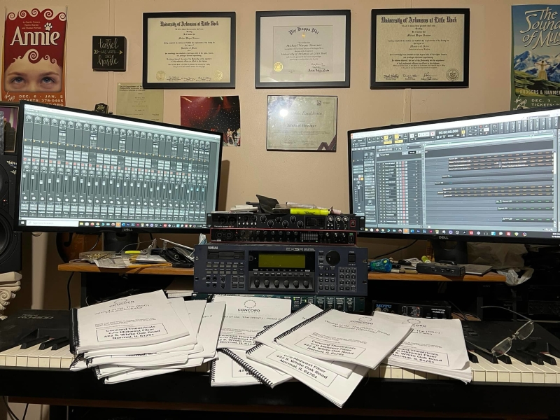 Feature: MICHAEL HEAVNER helps bring shows to life through music Image