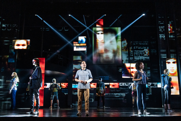 Zachary Noah Piser and the cast of DEAR EVAN HANSEN Photo