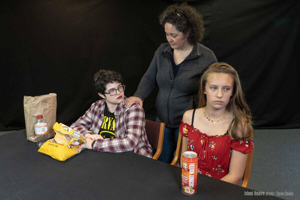 Libby Clements, D’Arcy Clements, Samantha Byergo. “BEST DEFENSE” by Jennifer Pi Photo