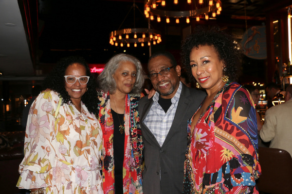 Edna Chew Alston, Vickie Maybrey, Randall Pinkston and Tamara Tunie Photo