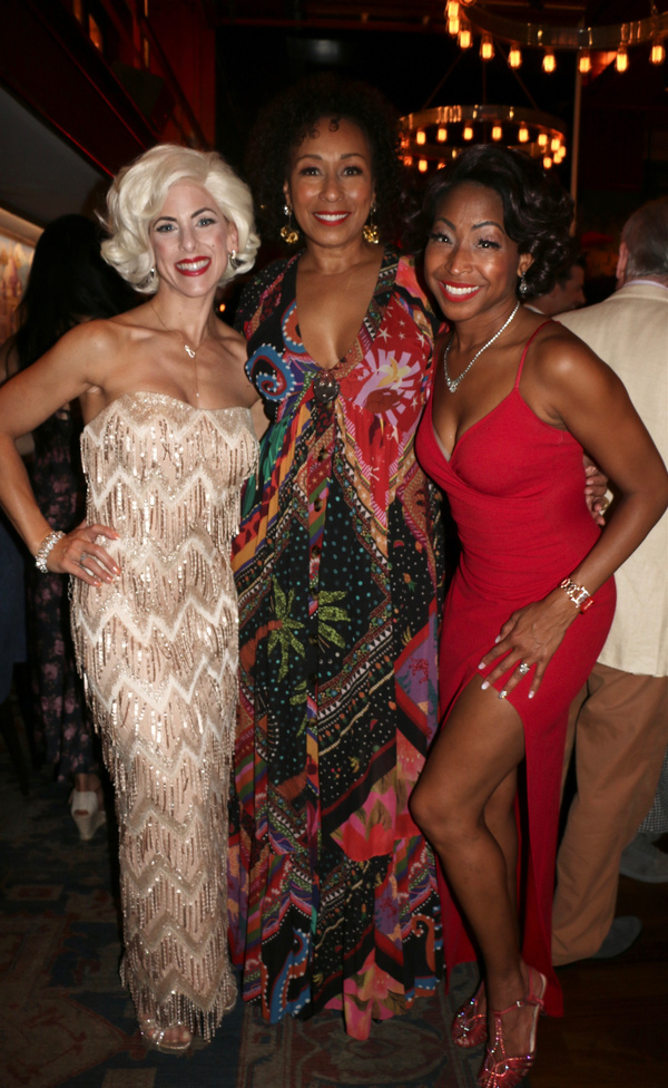 Dawn Derow, Tamara Tunie and N''Kenge Photo