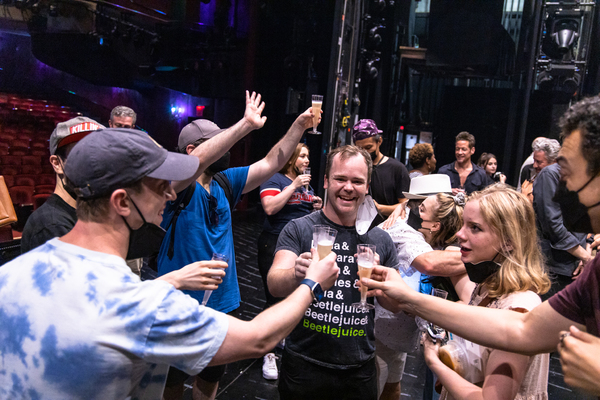 Photos: BEETLEJUICE Celebrates 500 Performances on Broadway Image