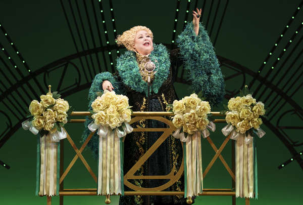 Sharon Sachs as Madame Morrible in WICKED Photo