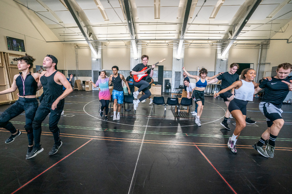 Photos: First Look at the New Cast in Rehearsals For BACK TO THE FUTURE Image