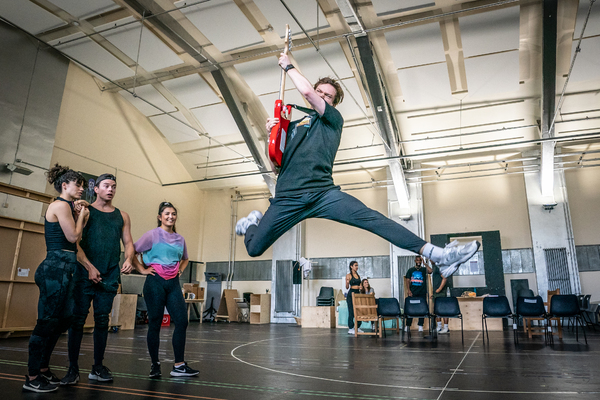 Photos: First Look at the New Cast in Rehearsals For BACK TO THE FUTURE Image
