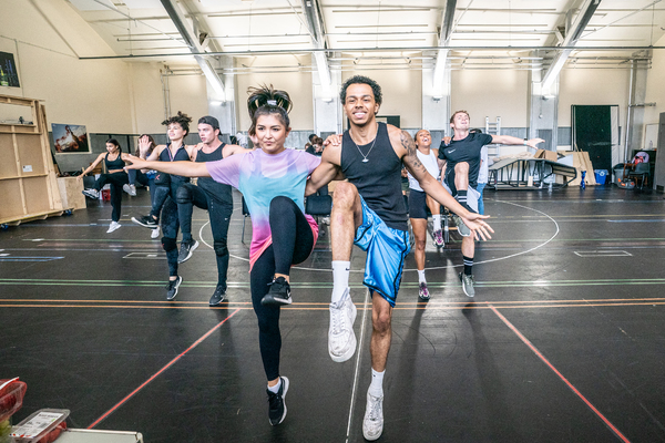 Photos: First Look at the New Cast in Rehearsals For BACK TO THE FUTURE Image