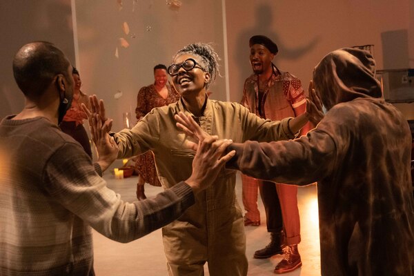 Photos: First Look at Congo Square Theatre Company's Remount of WHAT TO SEND UP WHEN IT GOES DOWN Image