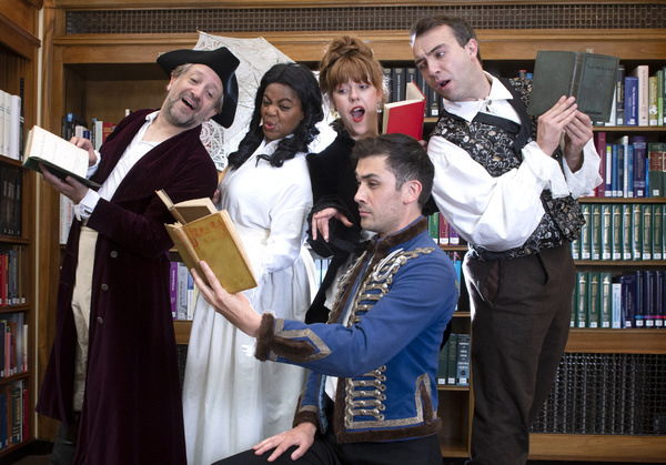 Photos: The Cast of Edinburgh Fringe Show CLASSIC! Visits National Library of Scotland 