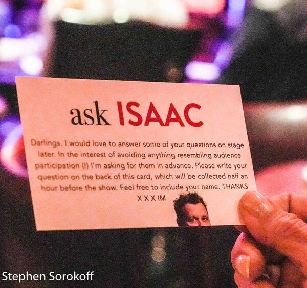 Photo Coverage: Isaac Mizrahi Begins 54 Below Engagement Image