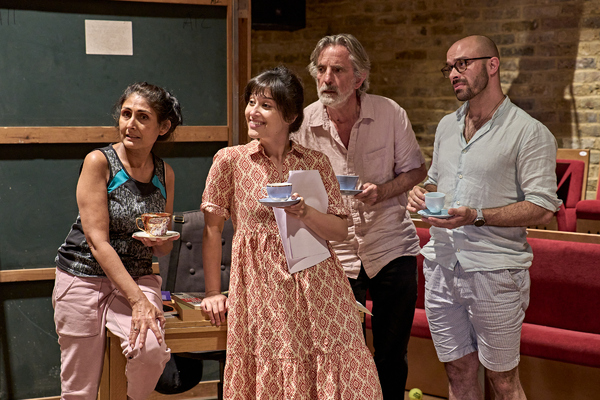 Photos: Inside Rehearsal For SILENCE at the Donmar Warehouse 