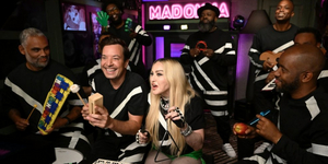 Madonna Performs 'Music' With Jimmy Fallon & the Roots Video