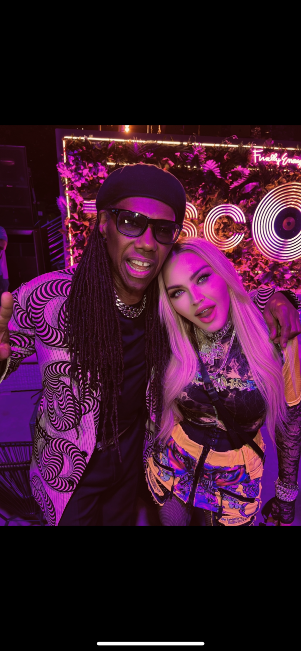 Madonna and Nile Rodgers Photo