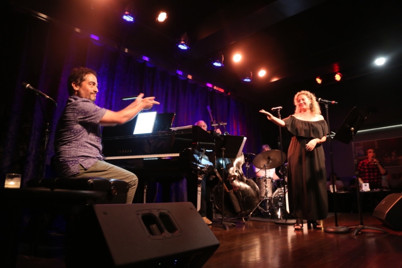 Photos:  August 9th THE LINEUP WITH SUSIE MOSHER at Birdland Theater by Photographer Gene Reed 