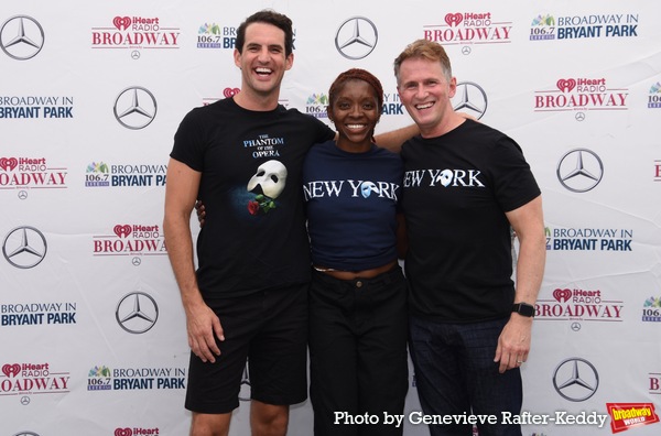 John RIddle, Emilie Koutchou and Ted Keegan Photo