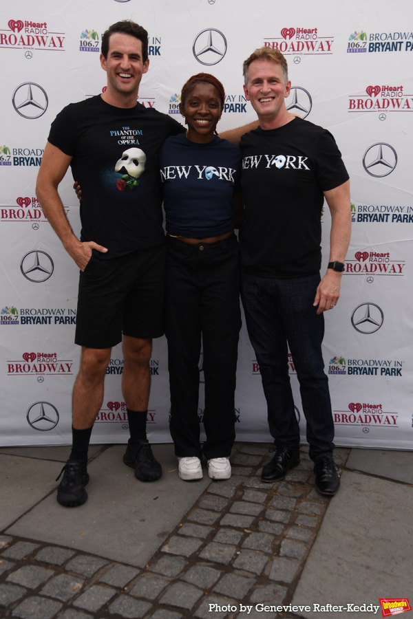 John RIddle, Emilie Koutchou and Ted Keegan Photo