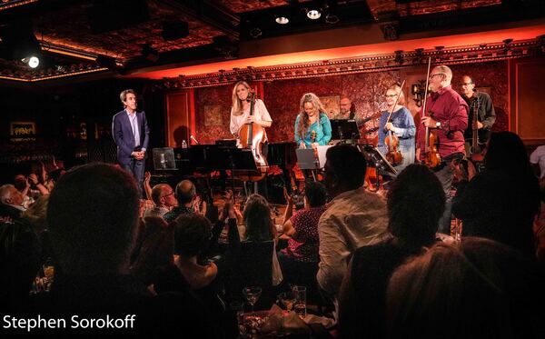 Photo Coverage: Jason Robert Brown Brings Shoshana Bean & Strings to 54 Below Image