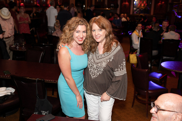 Lydia and Caris Liebman at 54 Below on August 4, 2022 Photo by Leslie Farinacci