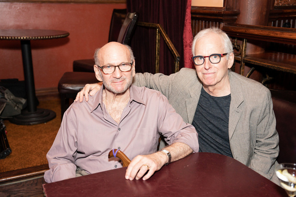 Dave Liebman and Jeff Williams at 54 Below on August 4, 2022 Photo by Leslie Farinacc Photo