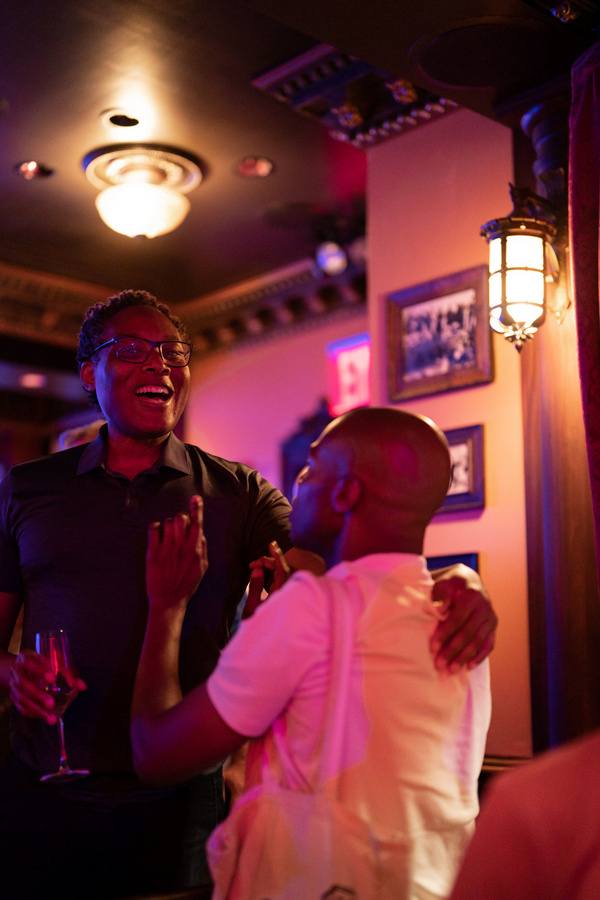 Dexter Sealy and Demetric Duckett at 54 Below on August 4, 2022 Photo by Leslie Farinacci