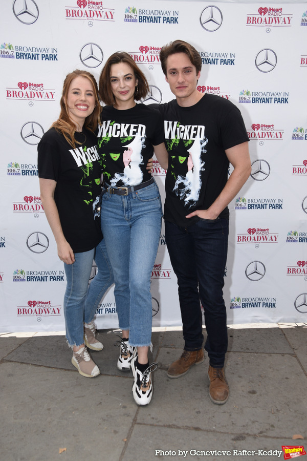 Allie Trimm, Talia Suskauer and James D. GIsh Photo