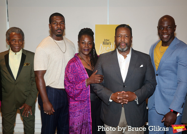 Andre De Shields, Khris Davis, Sharon D Clarke, Wendell Pierce and McKinley Belcher III