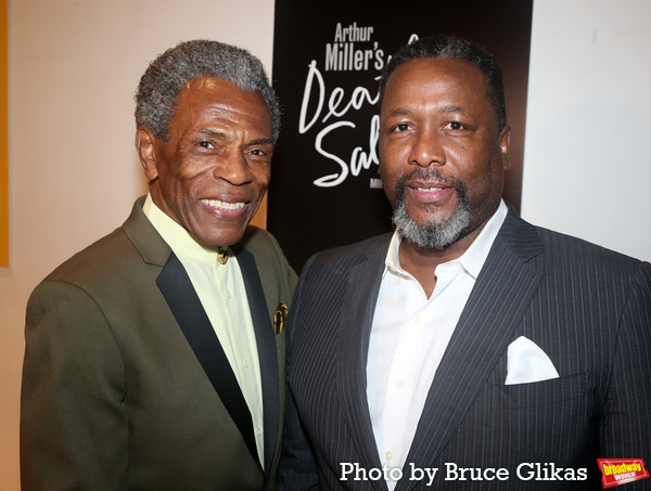 Andre De Shields and Wendell Pierce Photo