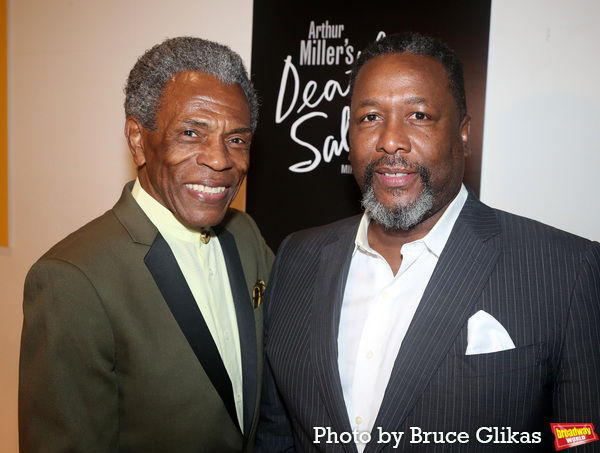 Andre De Shields and Wendell Pierce