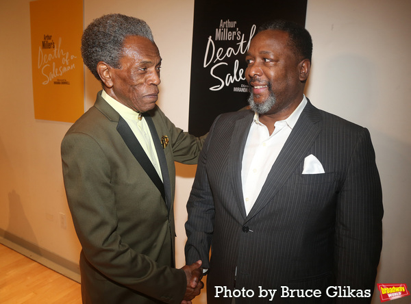 Andre De Shields and Wendell Pierce