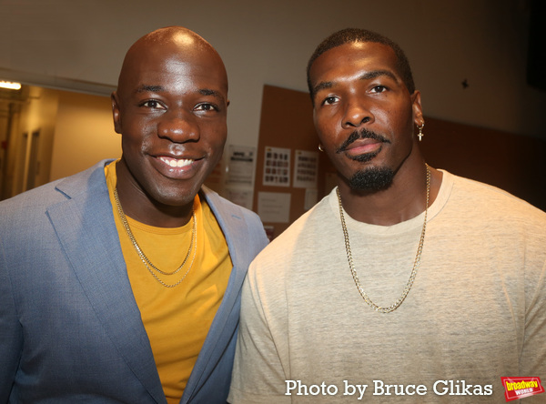McKinley Belcher III and Khris Davis