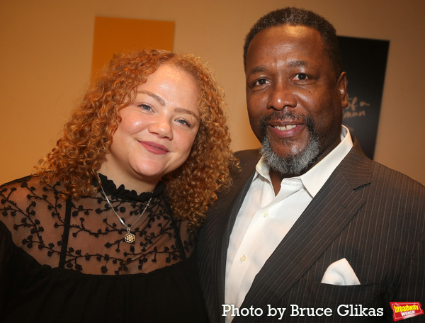 Director Miranda Cromwell and Wendell Pierce