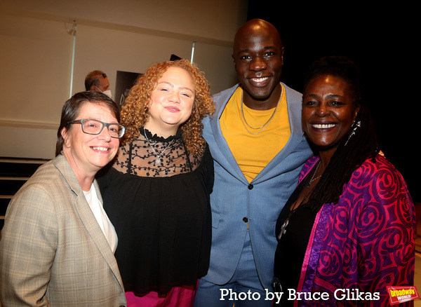 Producer Cindy Tolan, Director Miranda Cromwell, McKinley Belcher III and Sharon D Cl Photo