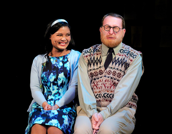 Reanne Acasio as Sophie and Ethan Paulini as Ed Kleban.