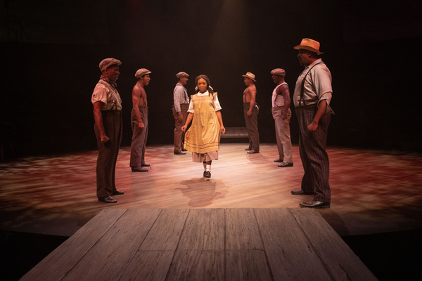 Angela Wildflower as Celie and the company