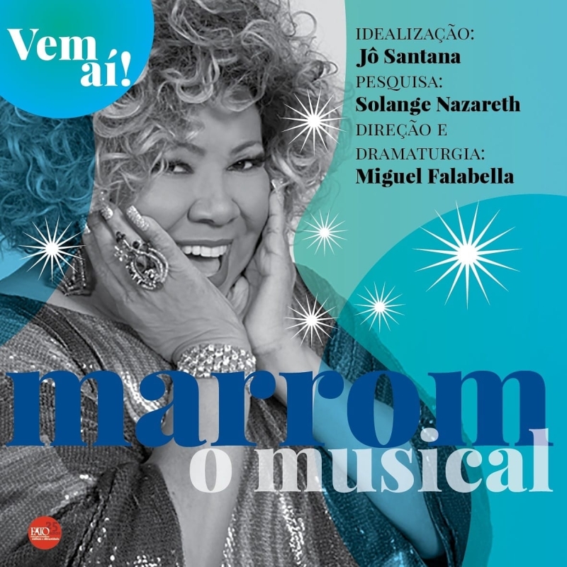 MARROM, O MUSICAL Celebrates the 50th Anniversary of Career of the Great Brazilian Samba Singer Alcione  Image