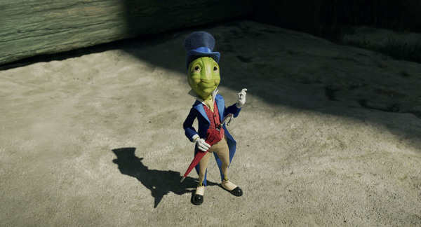 Jiminy Cricket (voiced by Joseph Gordon-Levitt) in Disney's live-action PINOCCHIO Photo