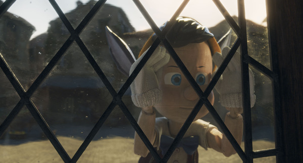 Pinocchio (voiced by Benjamin Evan Ainsworth) in Disneys live-action PINOCCHIO